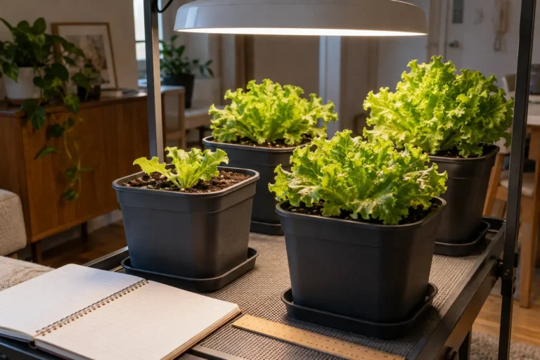 LED de Espectro Completo para Alfaces Indoor e Como Avaliar o Crescimento ao Longo do Ciclo